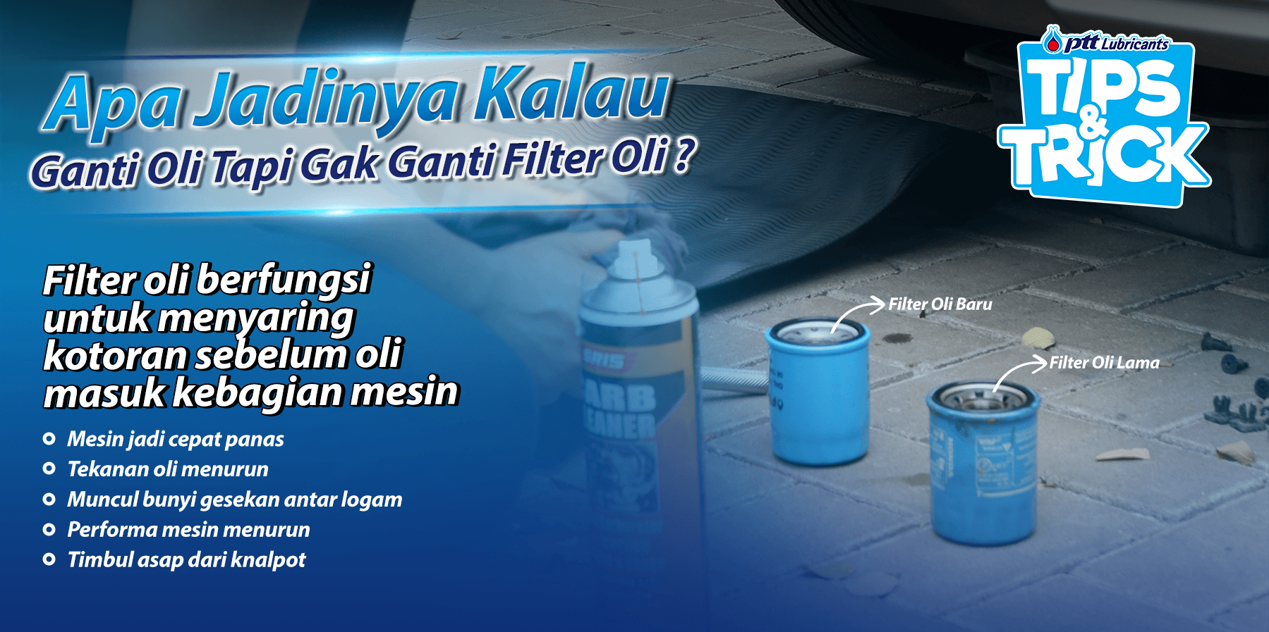 Filter OIi Mobil yang Tidak Kalah Penting