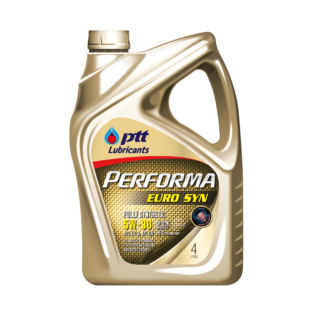 PTT Performa Euro Synthetic SAE 5W-30 API SN ACEA C3-12 4 Liter