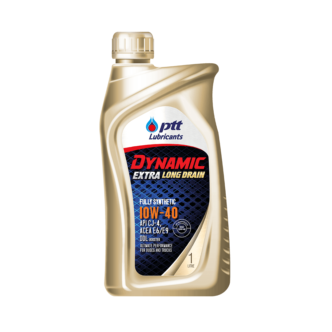 PTT Dynamic Extra Long Drain SAE 10W-40 API CJ-4 1 Liter